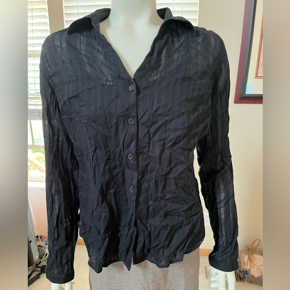 NWT 2 Piece Set - Sheer Blouse with Tank Top by Style & Co.